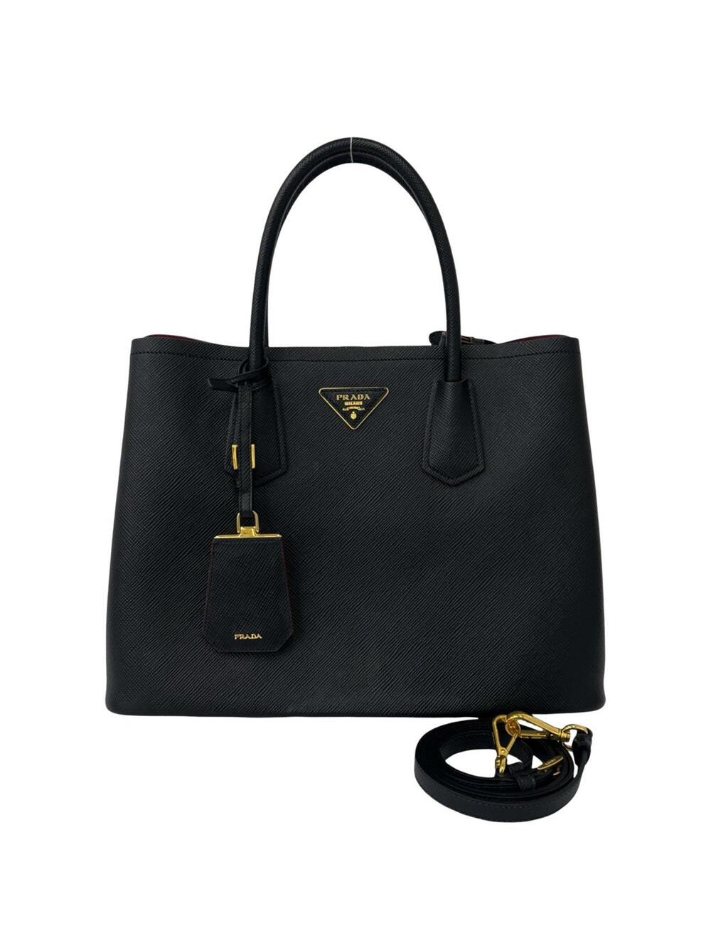 Prada Cuir Double Tote Saffiano Leather #341489P18B